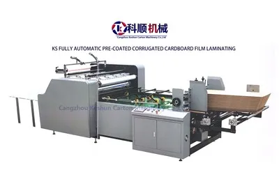 Mesin laminasi kadbod pra-bersalut sepenuhnya automatik