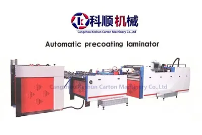 Laminator precoating automatik sepenuhnya